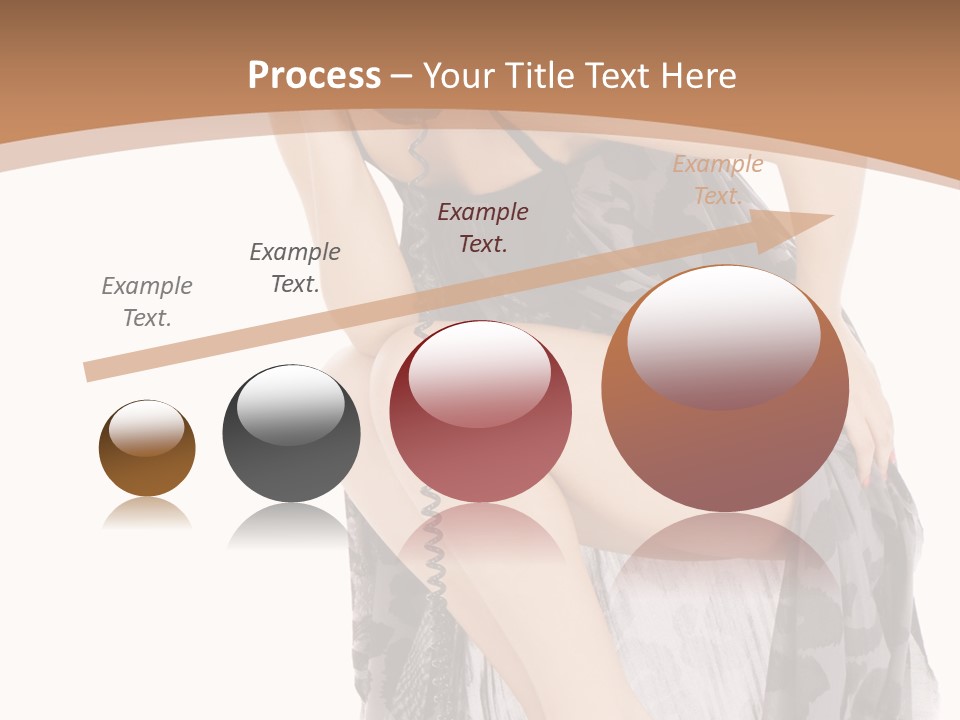 Expression Hold Flirt PowerPoint Template