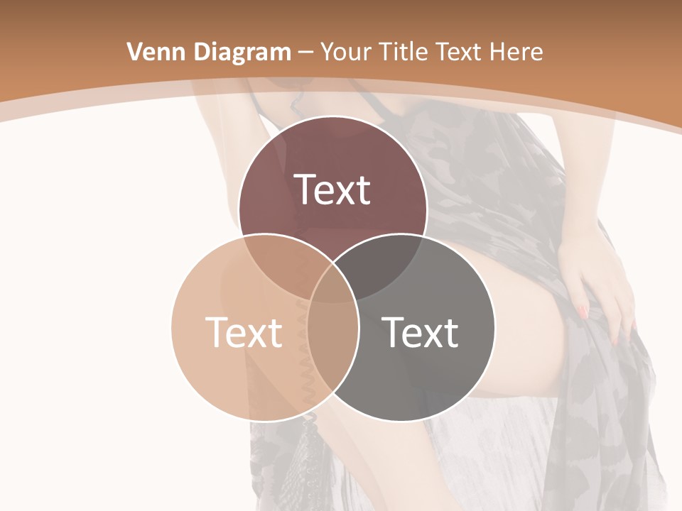 Expression Hold Flirt PowerPoint Template