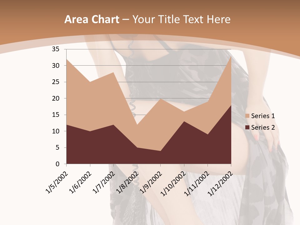 Expression Hold Flirt PowerPoint Template