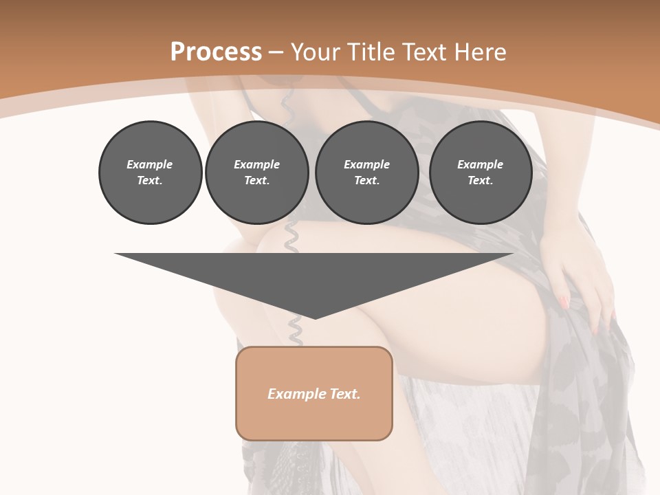 Expression Hold Flirt PowerPoint Template