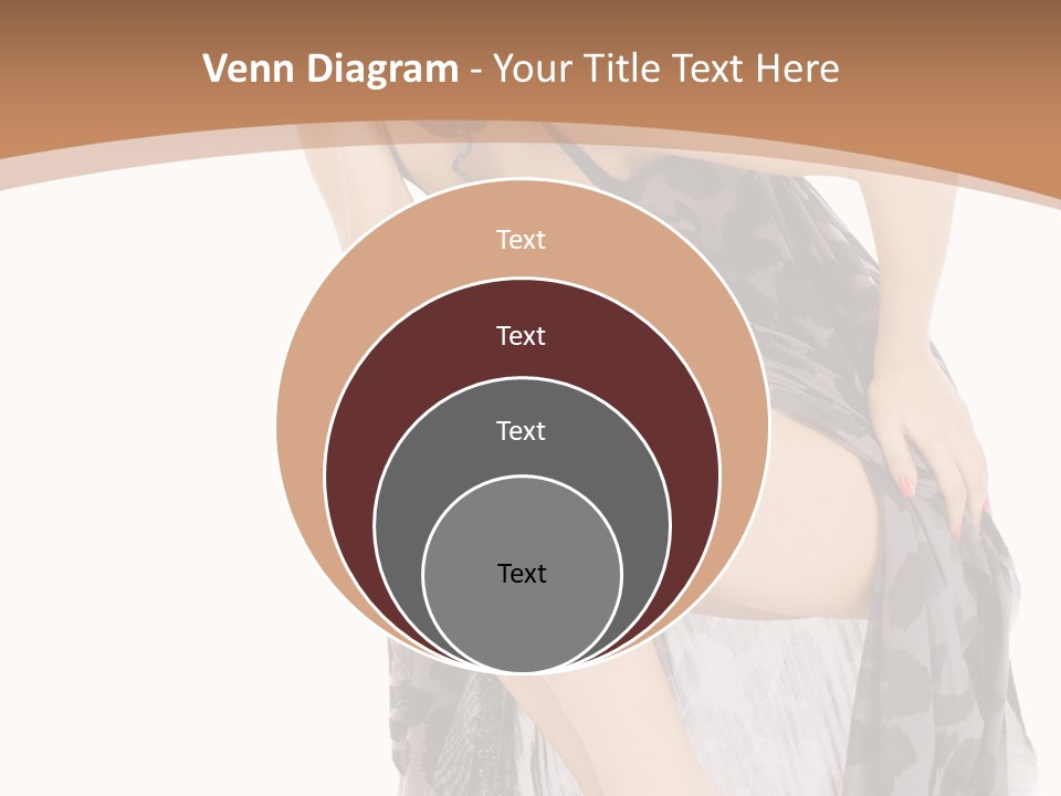 Expression Hold Flirt PowerPoint Template