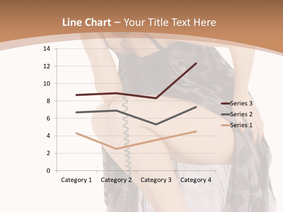 Expression Hold Flirt PowerPoint Template