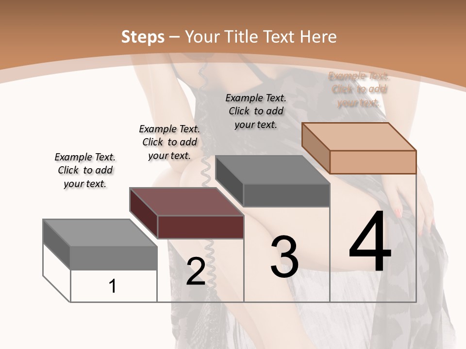 Expression Hold Flirt PowerPoint Template