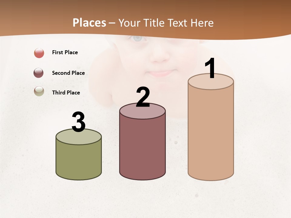 Boy Caucasian Background PowerPoint Template