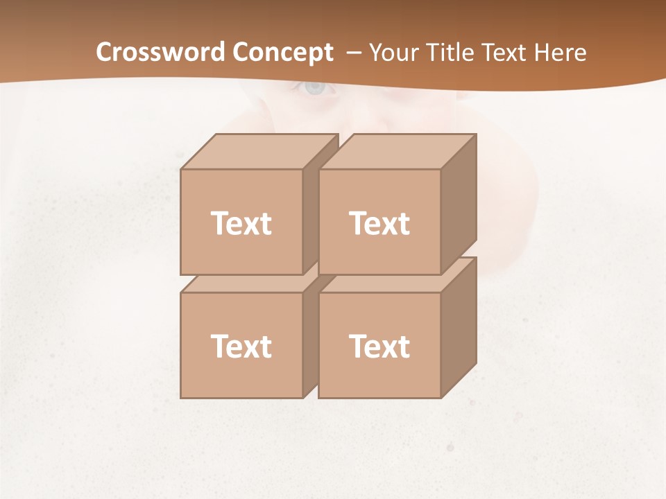 Boy Caucasian Background PowerPoint Template