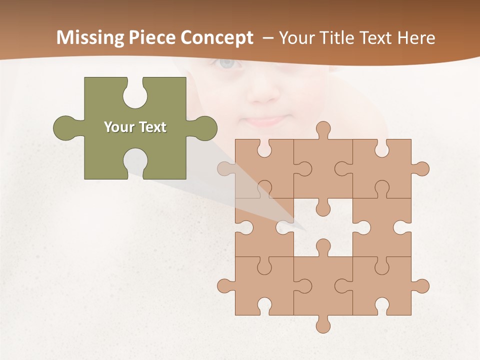 Boy Caucasian Background PowerPoint Template