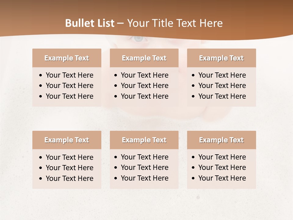 Boy Caucasian Background PowerPoint Template