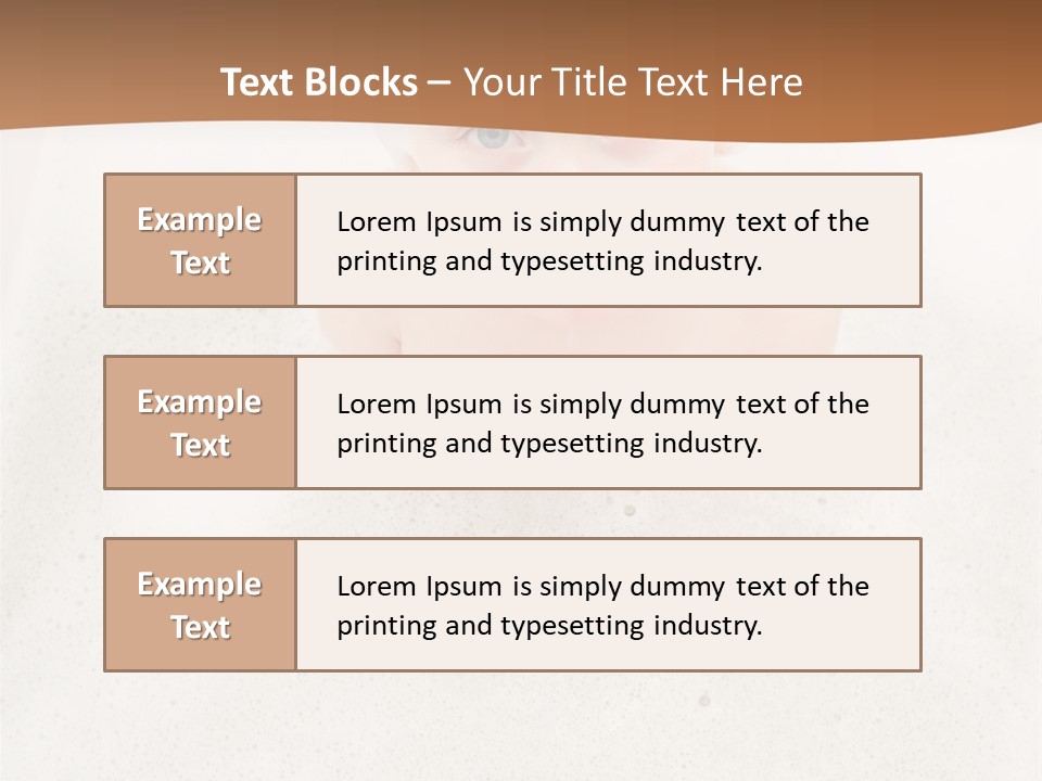 Boy Caucasian Background PowerPoint Template