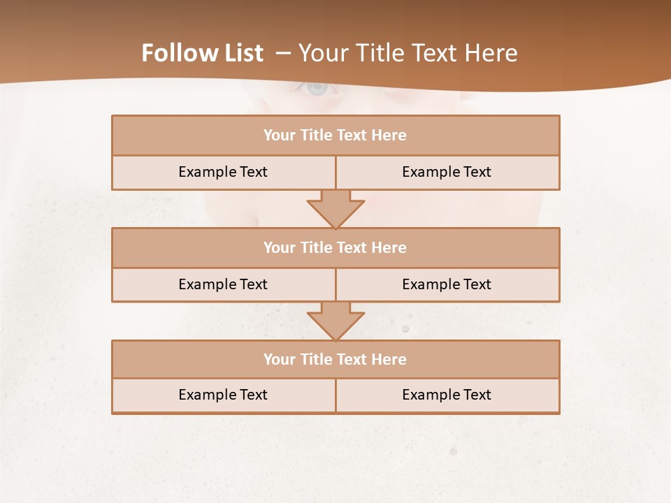 Boy Caucasian Background PowerPoint Template