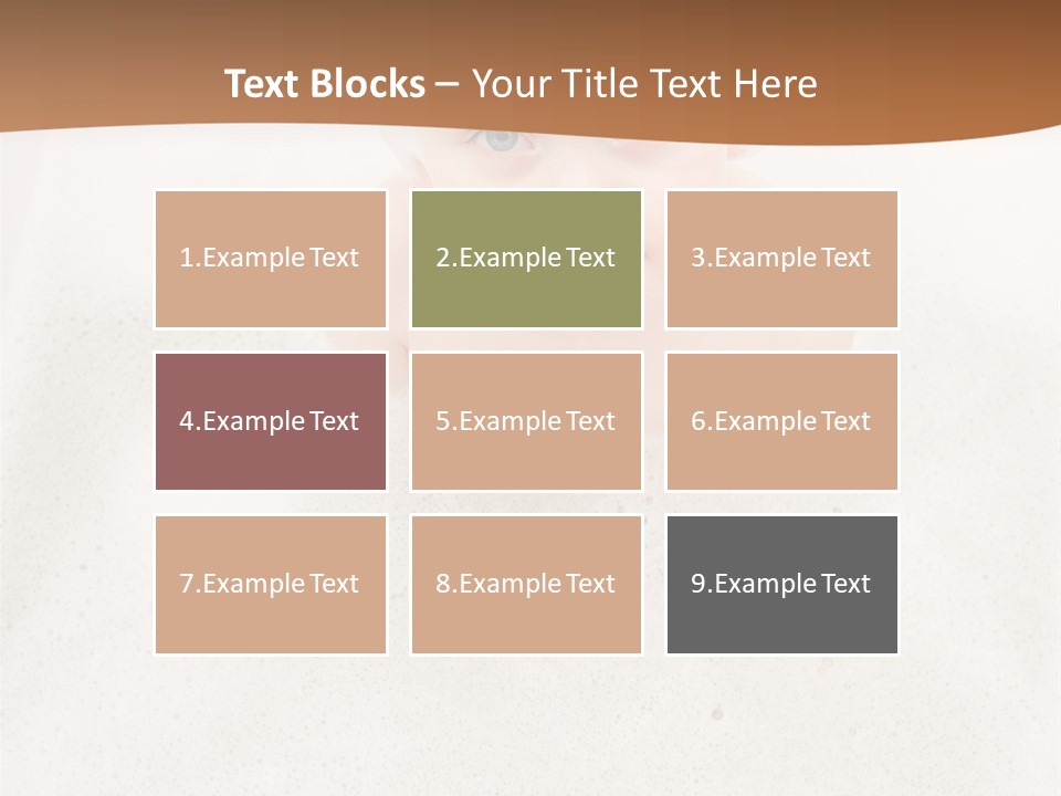 Boy Caucasian Background PowerPoint Template