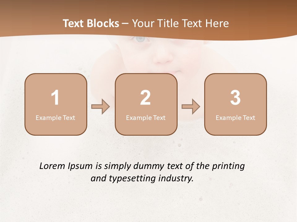 Boy Caucasian Background PowerPoint Template