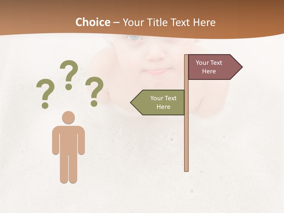 Boy Caucasian Background PowerPoint Template