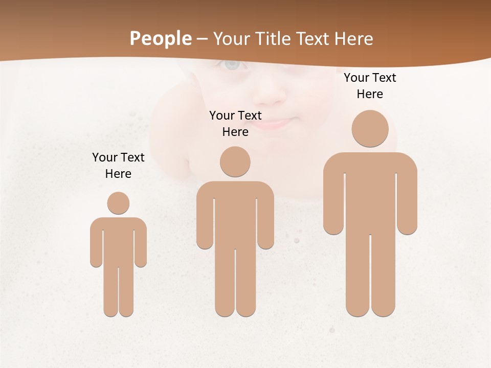 Boy Caucasian Background PowerPoint Template