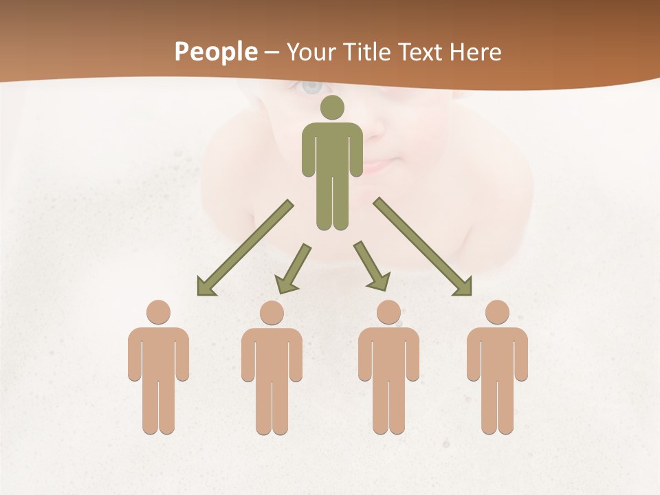 Boy Caucasian Background PowerPoint Template