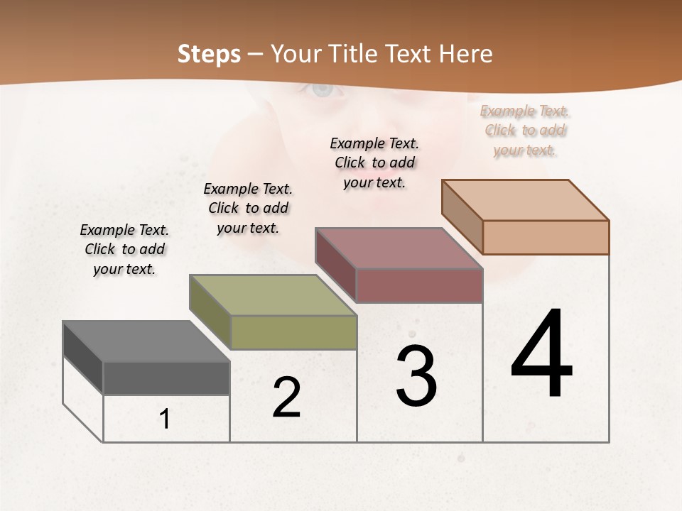 Boy Caucasian Background PowerPoint Template