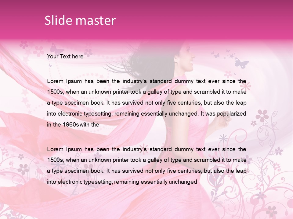 Oriental Attractive Joy PowerPoint Template