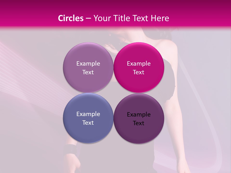 Listening Pretty Sound PowerPoint Template