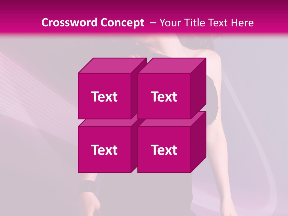 Listening Pretty Sound PowerPoint Template