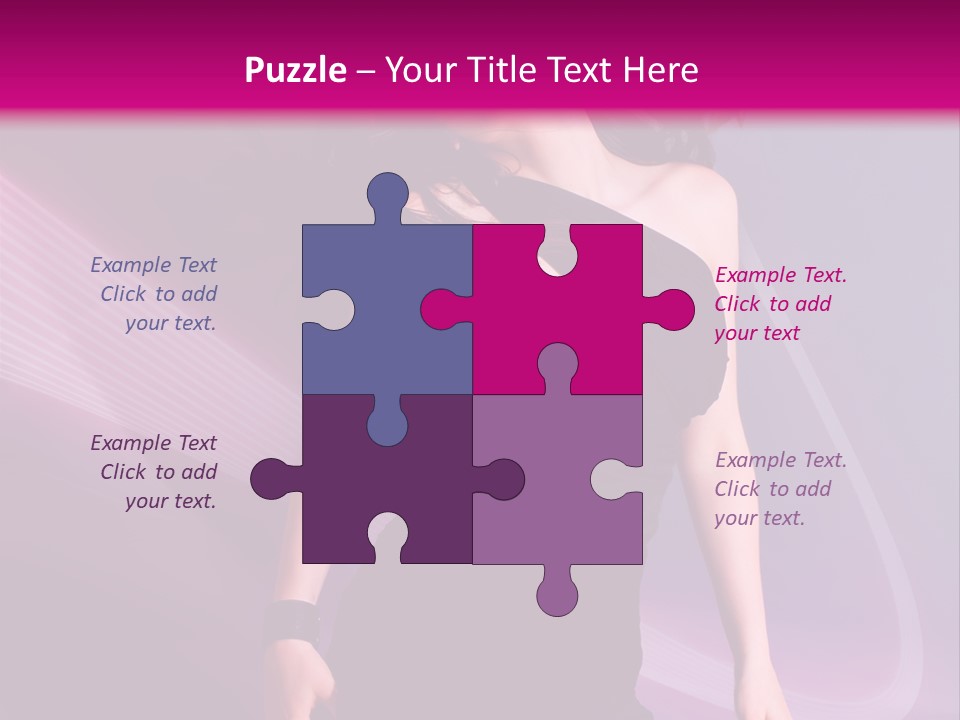 Listening Pretty Sound PowerPoint Template