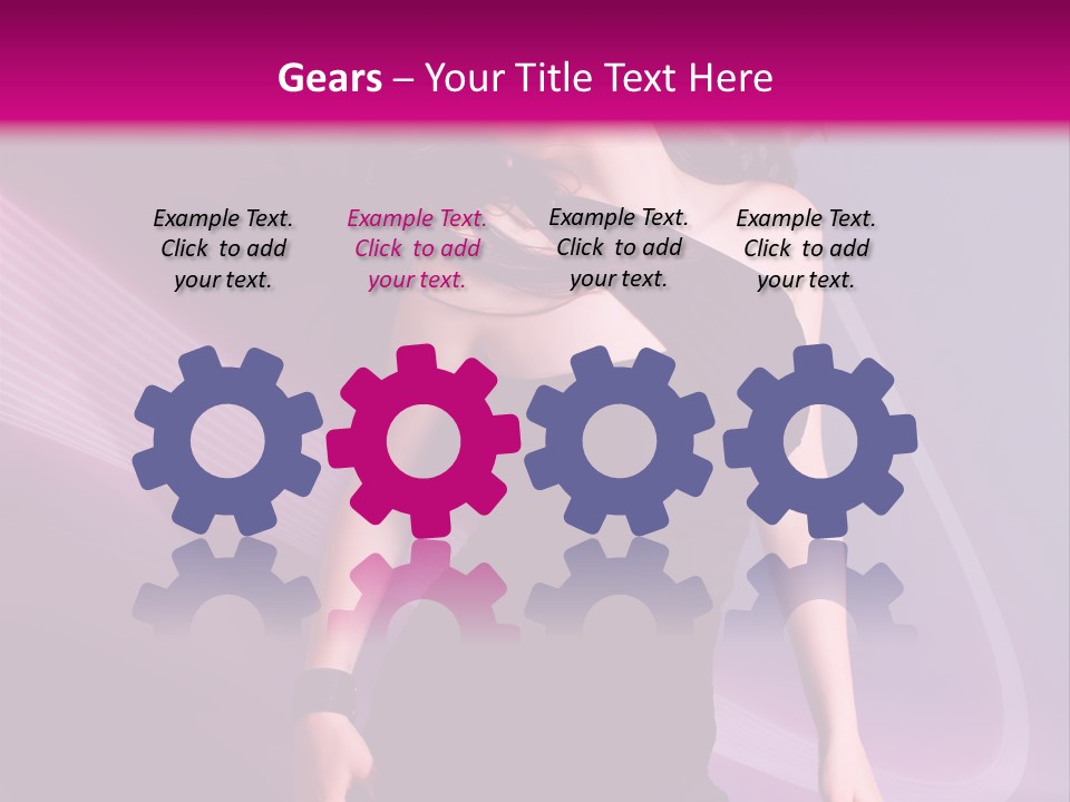 Listening Pretty Sound PowerPoint Template