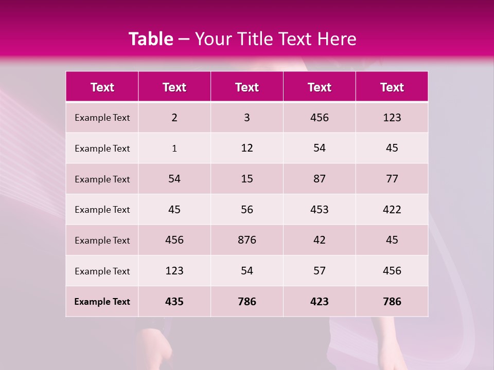 Listening Pretty Sound PowerPoint Template