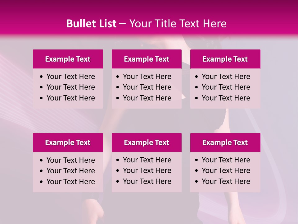 Listening Pretty Sound PowerPoint Template