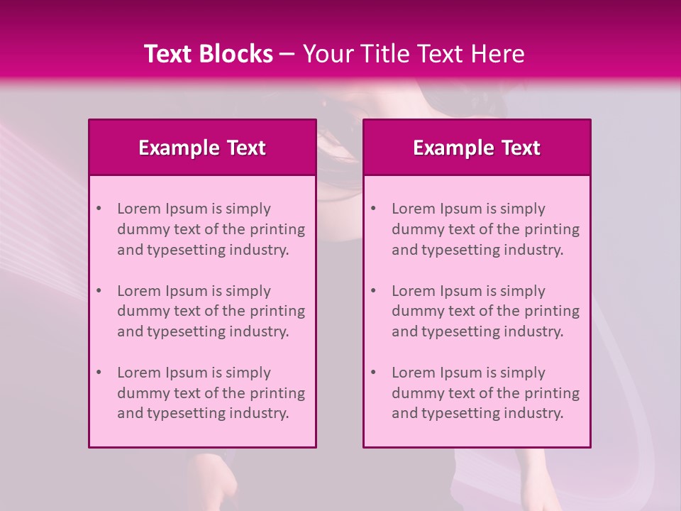 Listening Pretty Sound PowerPoint Template