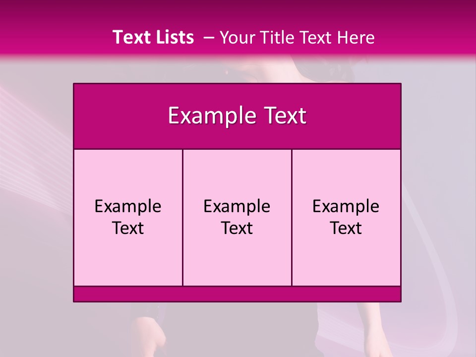 Listening Pretty Sound PowerPoint Template