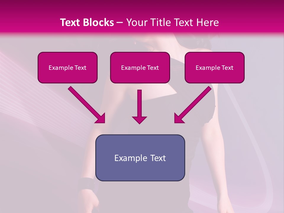 Listening Pretty Sound PowerPoint Template