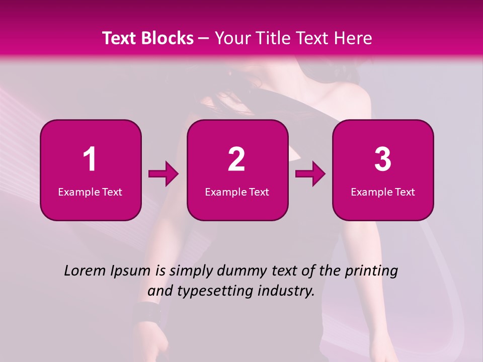 Listening Pretty Sound PowerPoint Template