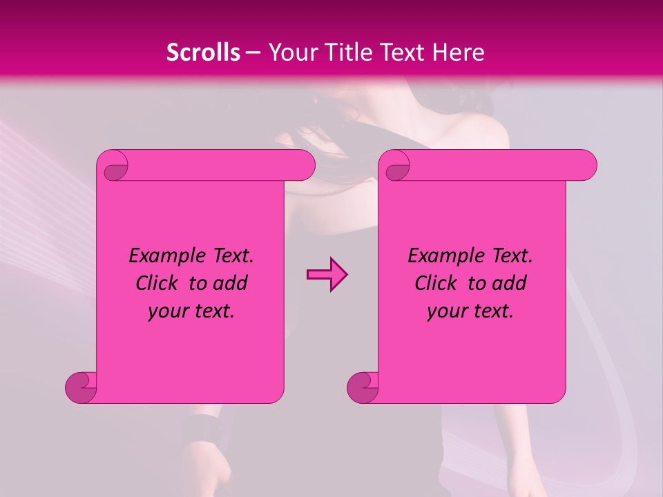 Listening Pretty Sound PowerPoint Template