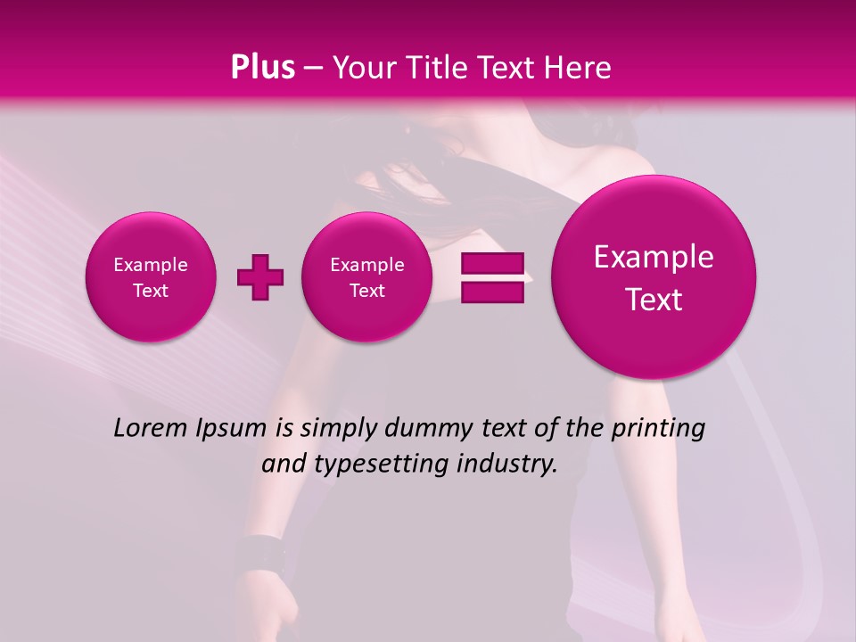 Listening Pretty Sound PowerPoint Template