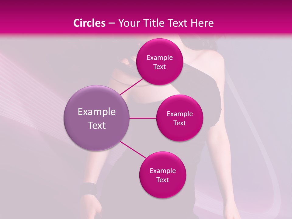 Listening Pretty Sound PowerPoint Template