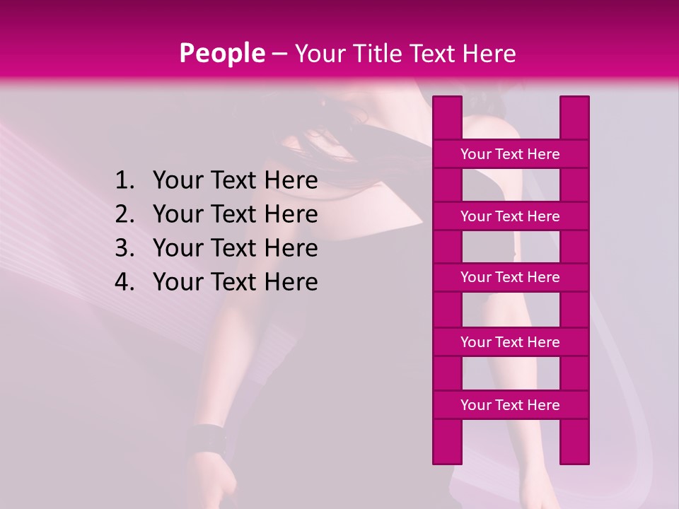 Listening Pretty Sound PowerPoint Template