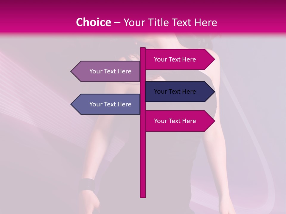 Listening Pretty Sound PowerPoint Template