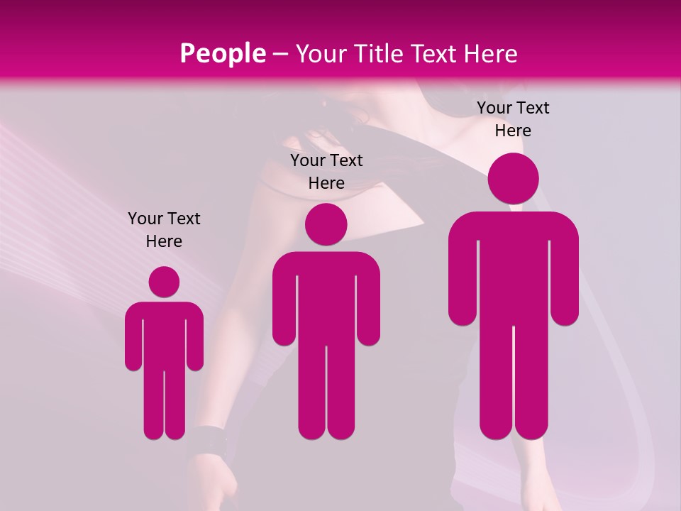 Listening Pretty Sound PowerPoint Template