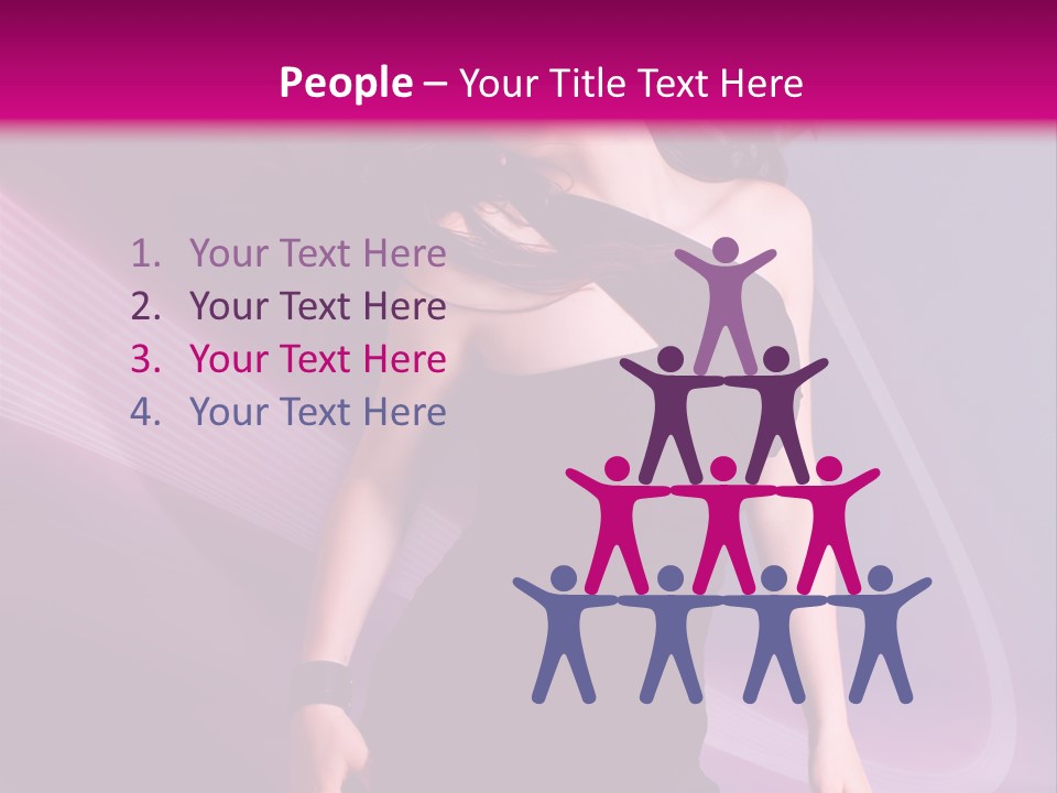 Listening Pretty Sound PowerPoint Template