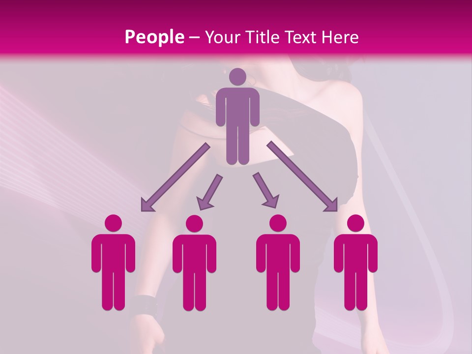 Listening Pretty Sound PowerPoint Template