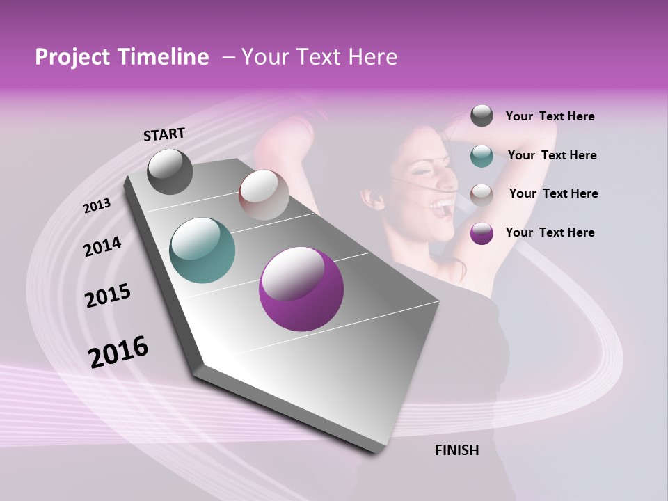 Studio Trendy Wind PowerPoint Template