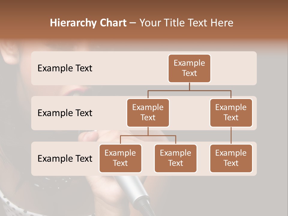 Caucasian Pretty Girl PowerPoint Template