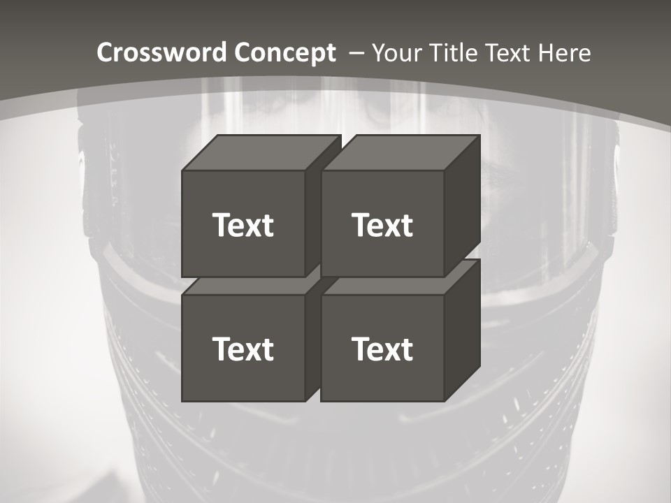 Equipment Person Black PowerPoint Template