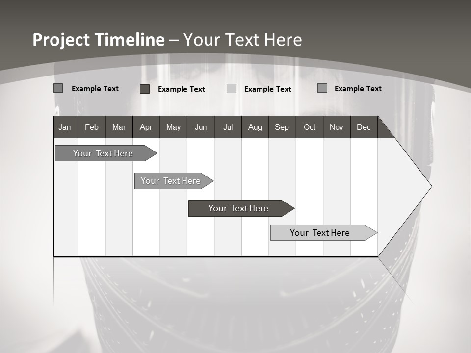 Equipment Person Black PowerPoint Template