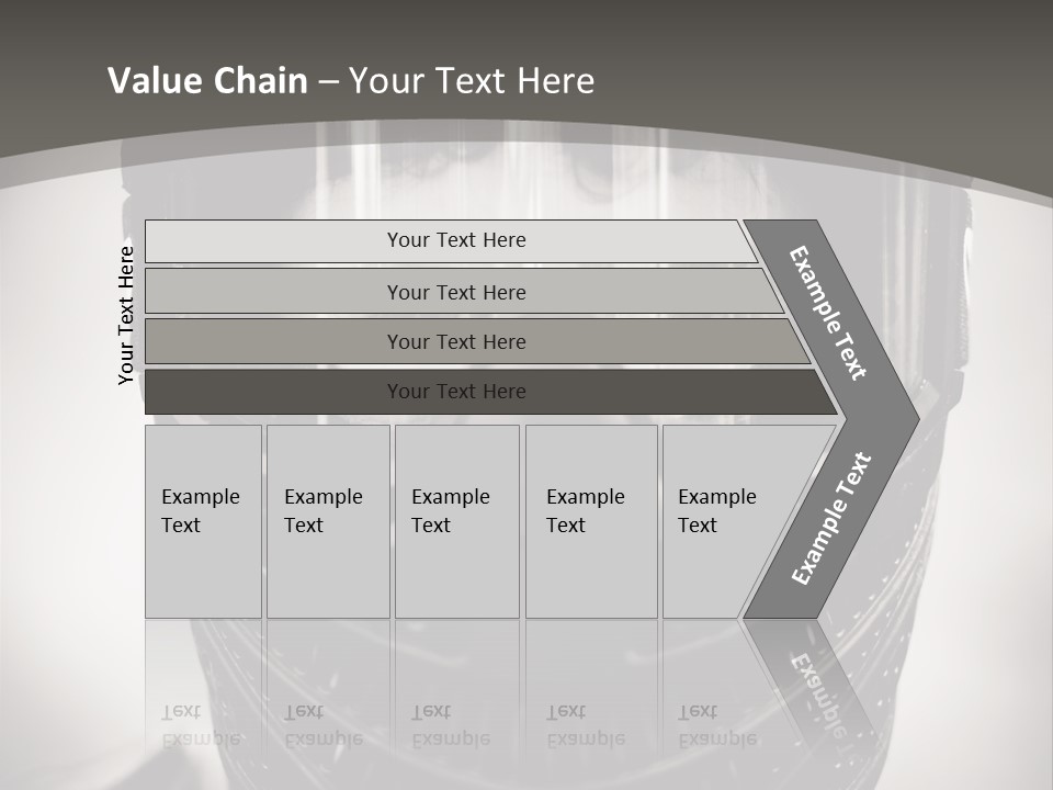 Equipment Person Black PowerPoint Template