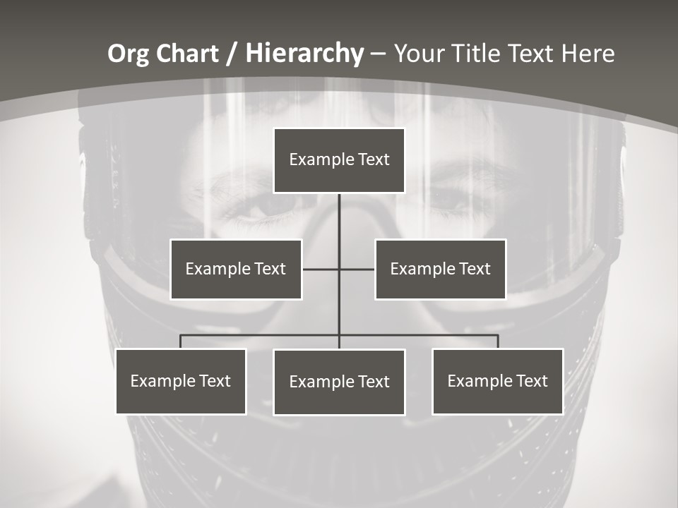 Equipment Person Black PowerPoint Template