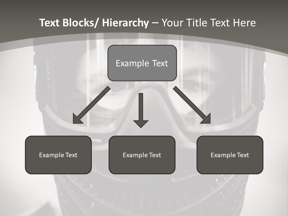 Equipment Person Black PowerPoint Template