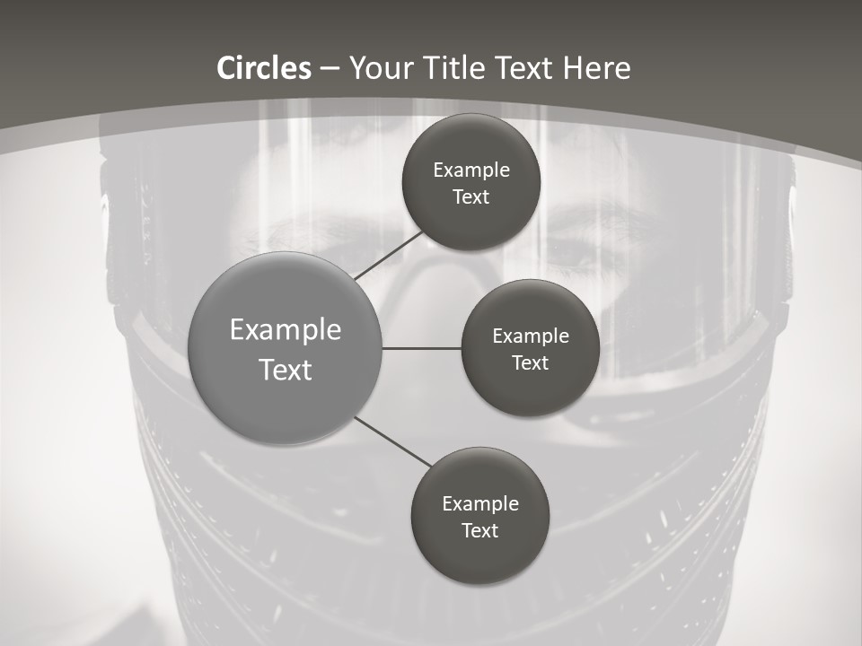 Equipment Person Black PowerPoint Template
