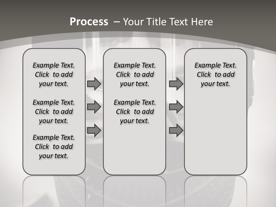 Equipment Person Black PowerPoint Template