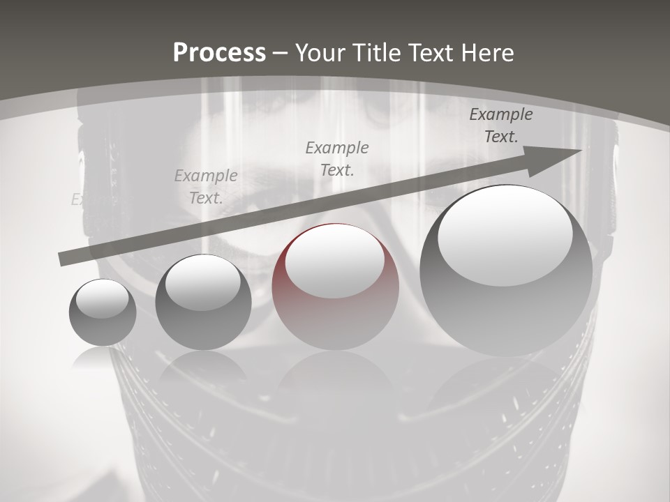 Equipment Person Black PowerPoint Template