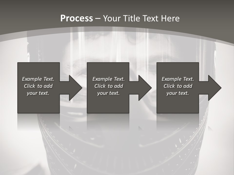 Equipment Person Black PowerPoint Template