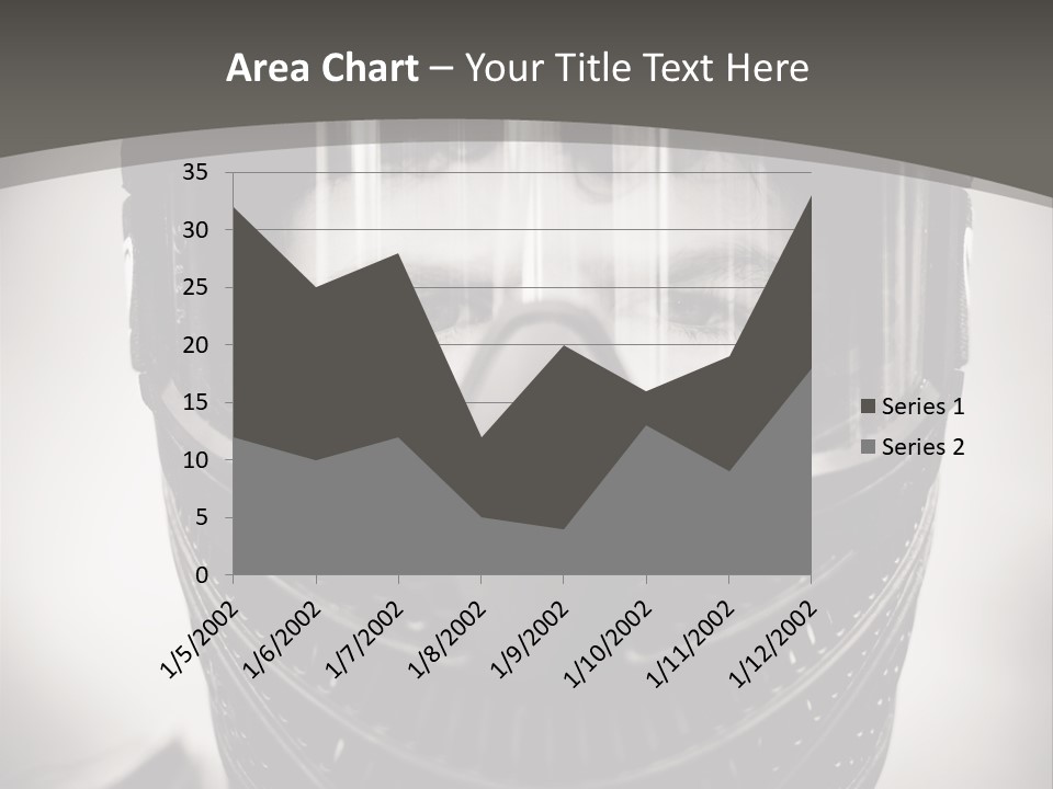 Equipment Person Black PowerPoint Template